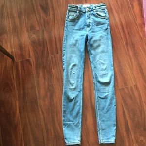 Zara high waisted jeans